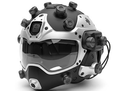 cybernetic helmet