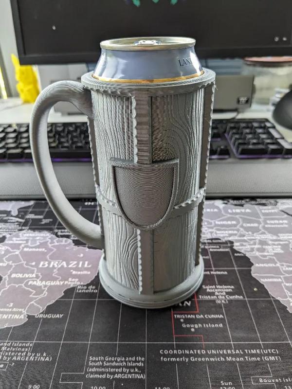 0.33 liter Jug beer can holder, without lid   