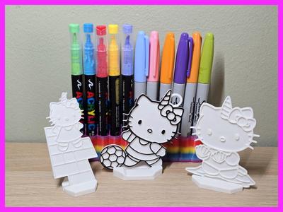 Hello Kitty Unicorn Fun Diy Coloring Nu Ams Gift