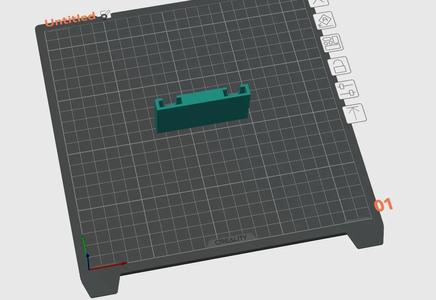 Underdesk controller holder   