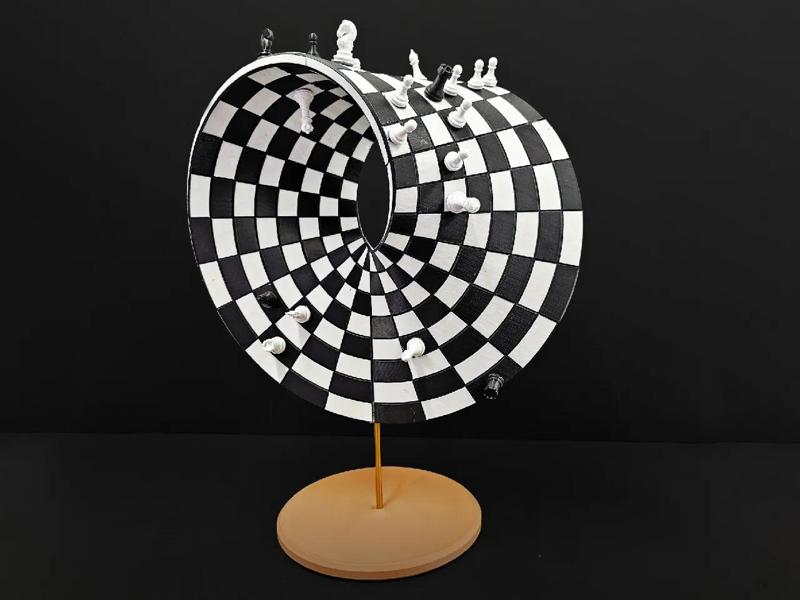 Mobius Strip Chess Board   