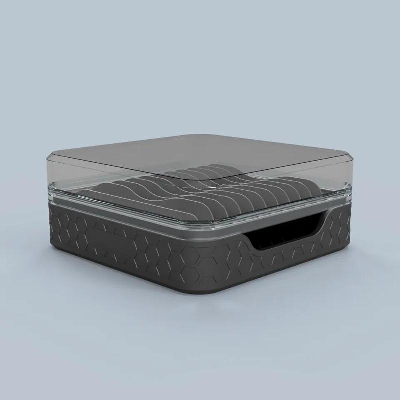 Apple Watch Band Stackable Trays & Cover   