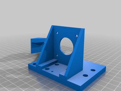 Anet A8 E3D V6 Titan Extruder - Ajustado