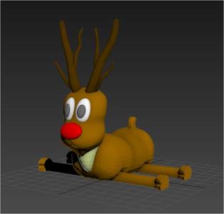 Reindeer (articulated) no support needed!
