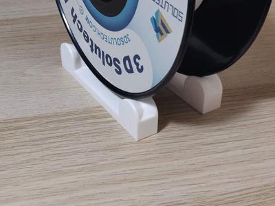 Simple Filament Spool Holder (No moving parts/No supports)