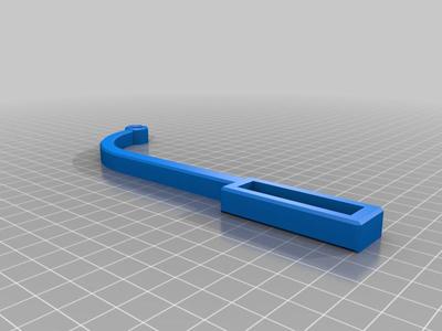 Ender 3 Filament Guide (thicker and stronger)