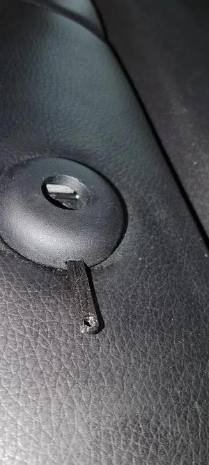 To remove the rear headrest VW   