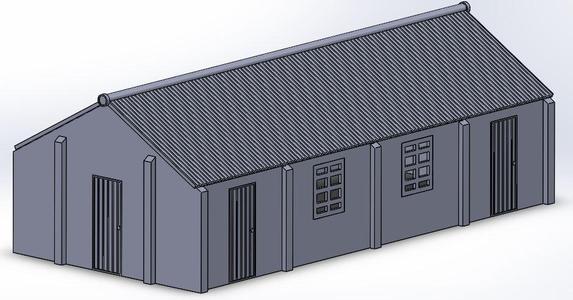 1/72 WW2 Airfield Hut