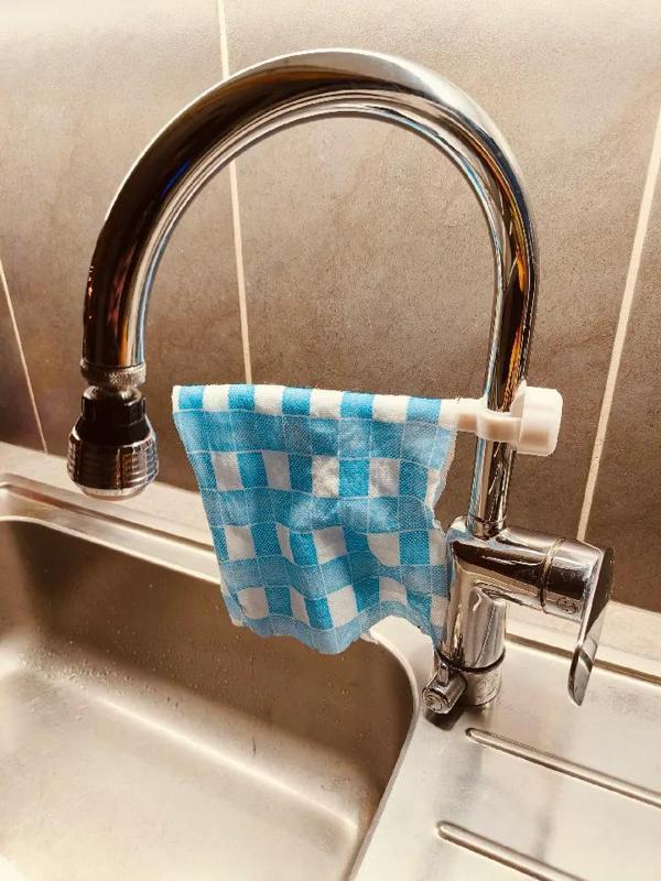 Dishcloth hanger   