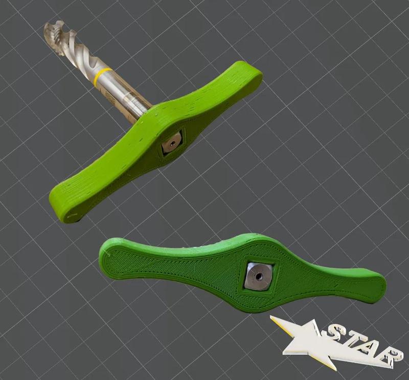 Windeisen M16 (vierkant 9) / Tap wrench M16 (square 9)   