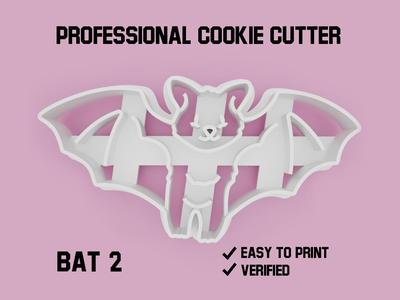 Bat 2 cookie cutter