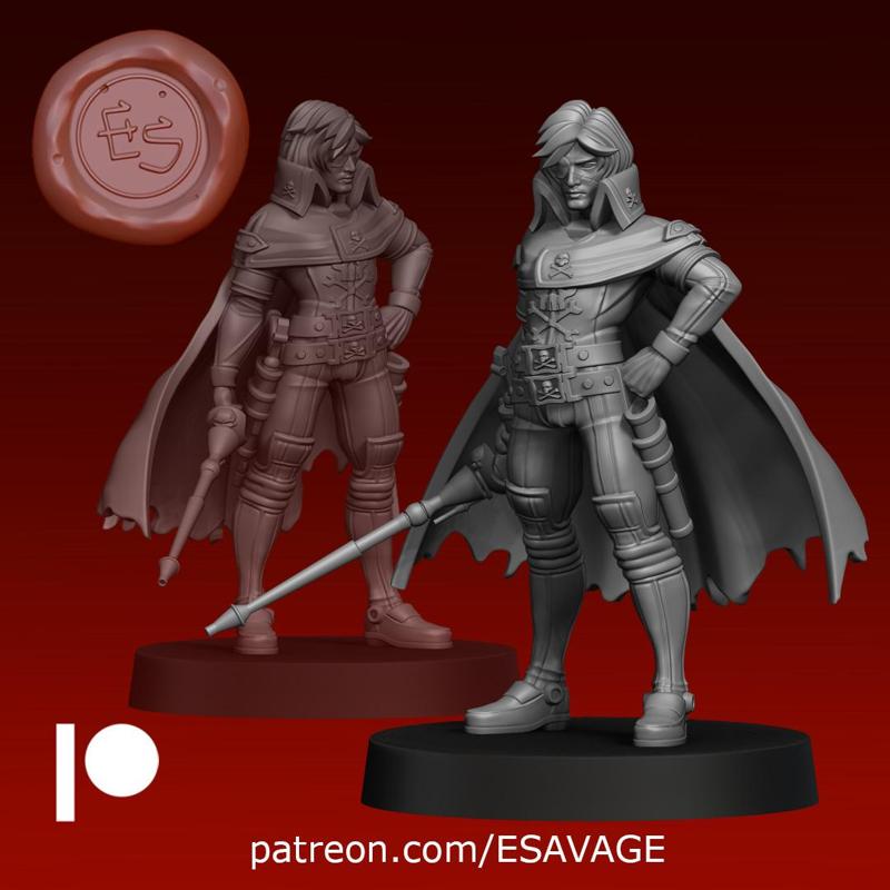 Space Pirate Captain Harlock 32mm