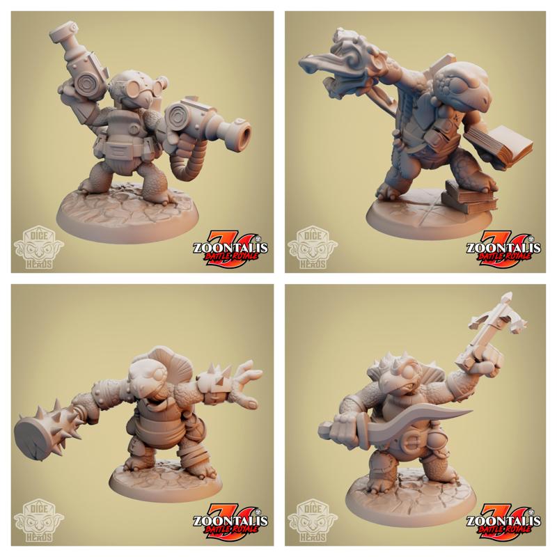 Turtle Collection (pre-supported included)