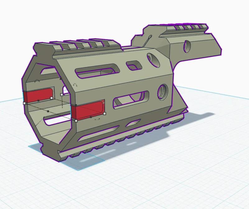 midsized  handyguard   