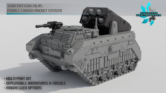 Ymir-pattern MLRS (Multiple Launch Rocket System)