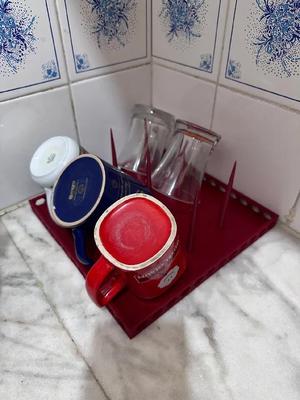 glass drying tray   