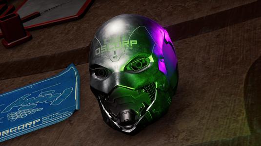 3D printed GREEN GOBLIN'S helmet prototype in Marvel's Spider Man