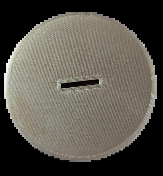 Can cover with small spoon slot   