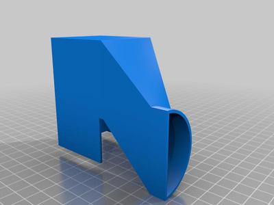HP Power supply case vent