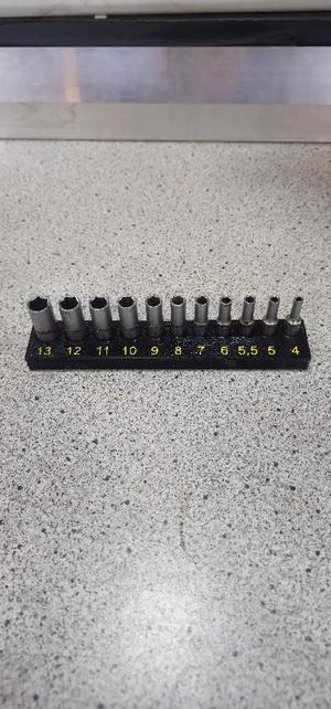 Lange Nuss 1/4 Zoll Halterung   