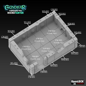 The Mountain City of Gundbar | Sample of the Lower Tavern (Variant B)