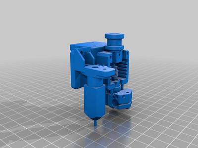 ENDER 3 PLATE FOR LINEAR MGN12H BL TOUCH SUPORT
