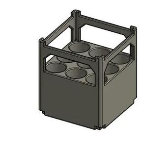 stackable AA battery holder   
