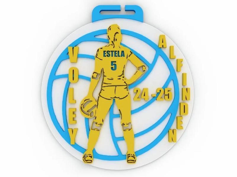 Medalla Voley   