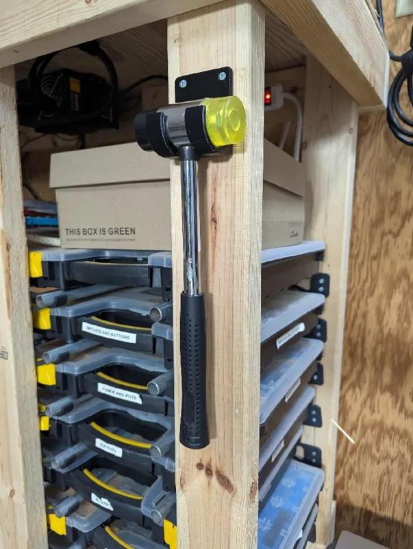 Soft Faced Hammer Holder   