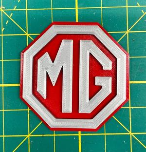 MG Octagon Logo Badge / Coin   