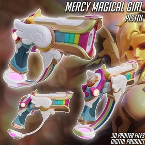 Mercy Magical Girl Pistol from Overwatch 2   