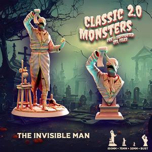 INVISIBLE MAN + bust