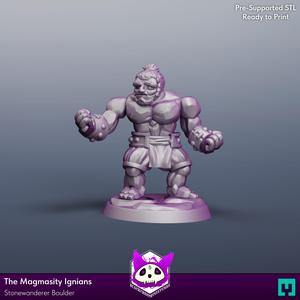 The Magmasity Ignians - Stonewanderer Boulder