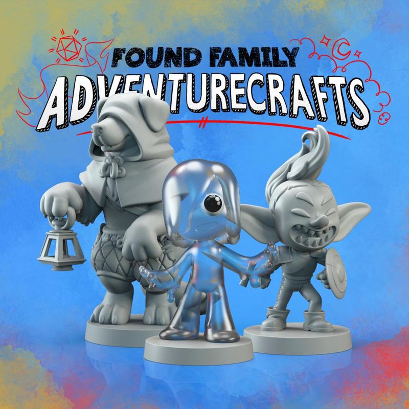 League of Laughter Bundle (Oodie the Dogfolk, Lali the Goblin, Labyrinthula the Slimefolk)