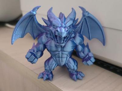 Chibi Armored Dragon – Fierce Mini Fantasy Figure