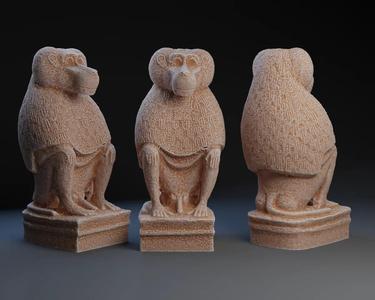 Thoth : Baboon Moon God   