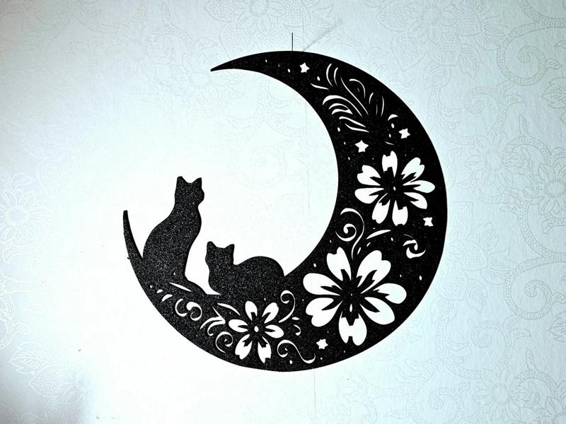 Flower Moon- Wall/Window decor   