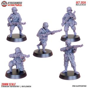 Riflemen - Finnish Infantry ww2