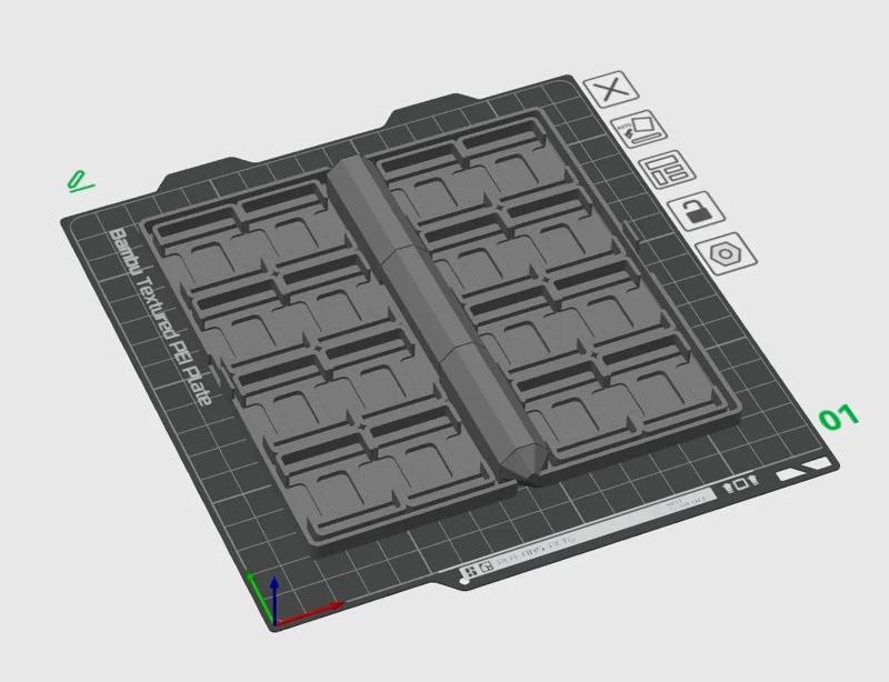 Nintendo Switch Game Card Holder 2x4   