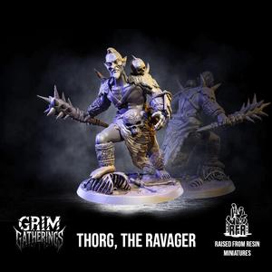 Thorg, the ravager - Tabletop miniatures (Pre-Supported)