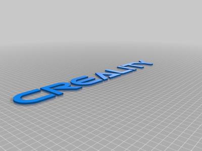Creality Logo Embossed