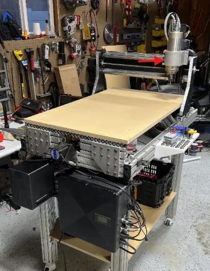 4080U to 80mm Spindle Motor Mount adapter   