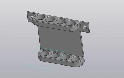15mm wall-mounted Marker holder   