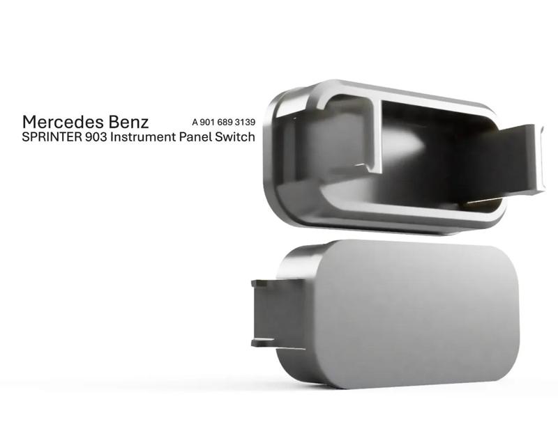 MB Sprinter Instrument Panel Switch Cover (A 901 689 3139)   