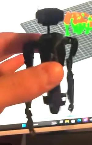 The ragdoll Orion Drift figure   