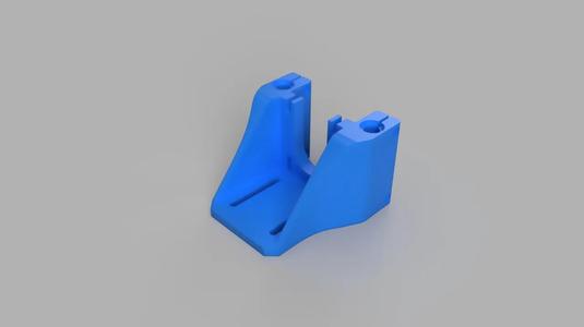 Jaycar/Rostok TL-4100 delta printer motor mounts and bearing block   