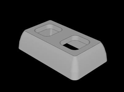 Lego Compatible (65753.dat) Minifig Skirt Straight Curved  0.55 Length   