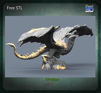 FREE STL - Wyvern