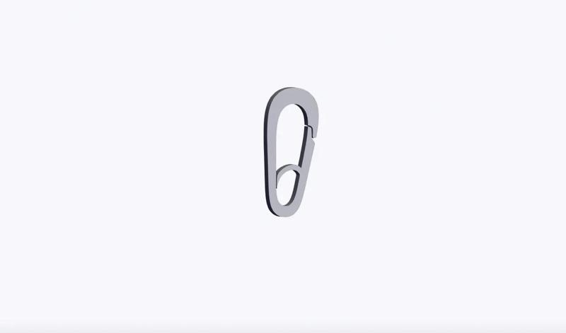 O Hook Carabiner (06) Secured Heavy Duty Link   