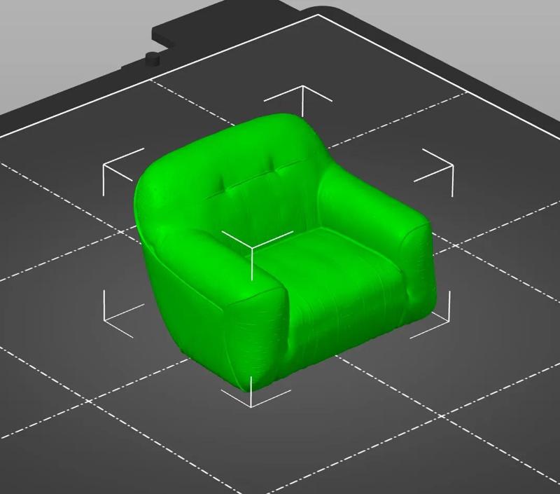 Supersoft Armchair Arch Model Scaled - Furniture   